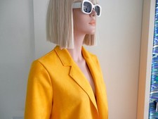 NEU: Cooler MANTEL GELB kurz