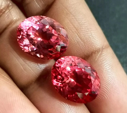 Natural padparadscha saphir - padparadscha, 50