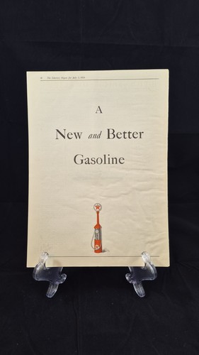 1920 antike texaco öl gas - antike,