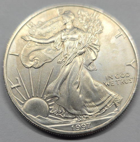 1997 american silver eagle - american, 1