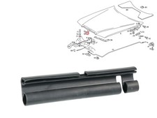 Front center bonnet - bonnet, gasket