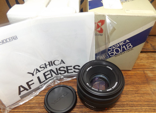 Yashica mm in ovp - 1,8/50,