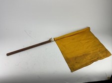 Flagge „GELB“ Warnflagge aus Flaggensatz, Gokart, Autorennen ex. Bundeswehr 0459