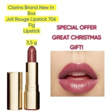 Clarins Paris Joli Rouge Lippenstift 706 Fig Long Lasting SCHNELLER VERKAUF