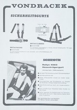 Vondracek Sicherheitsgurte