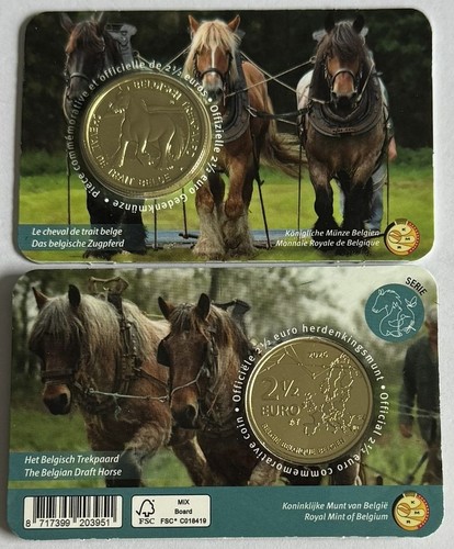 Euro coincard bu belgien - 2,5,