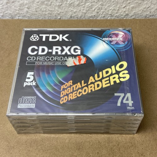 Tdk rxg min for - 5x, cd-rxg