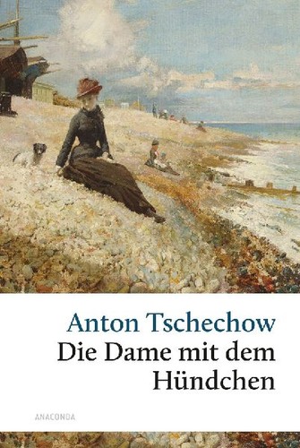 Die dame mit - dame, hündchen