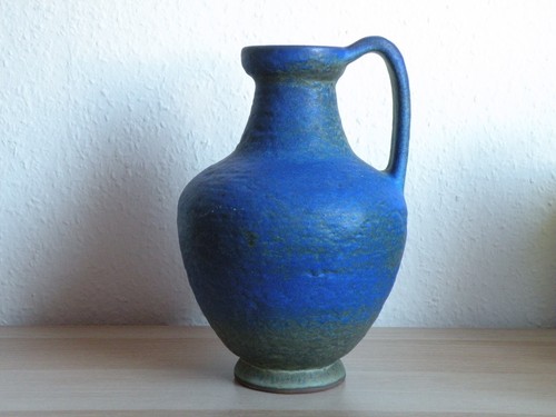 Karlsruher majolika vase - karlsruher,