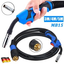 3M 5M 4M MIG MAG Schutzgas Schlauchpaket Schweißbrenner Brenner MB15 Eurozentral