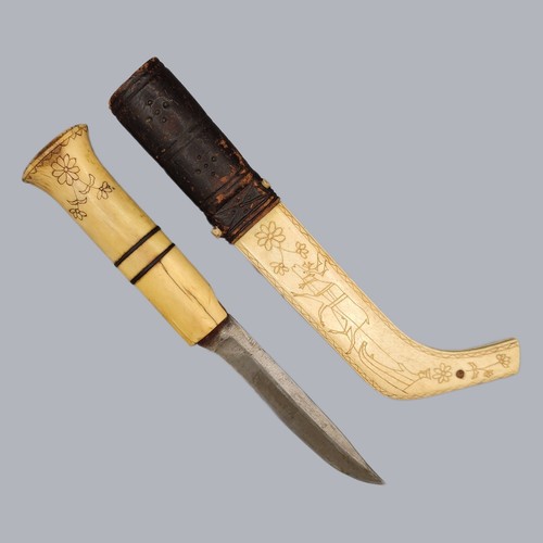 Antique 1920s sami knife unna - knife,