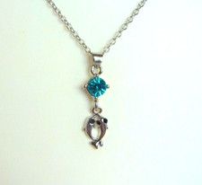 Delphin Anhänger mit blauen