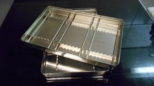 2 x  STERI-TRAY-HÄLFTEN   MIT