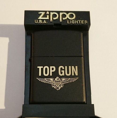 Top gun vintage zippo - gun,