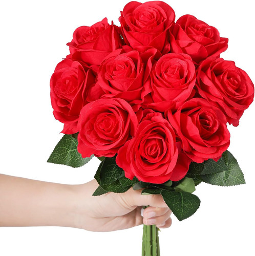 Stück künstliche rosen - 10,