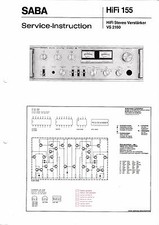 Service Manual-Anleitung für Saba VS 2160 