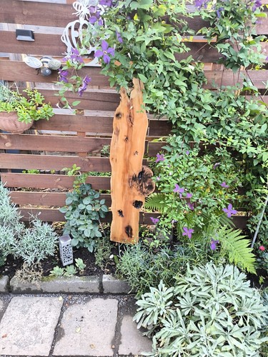 Stele skulptur holz eiche - skulptur,