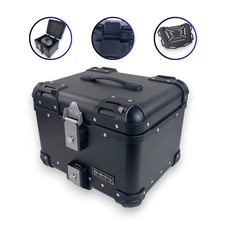 Alukoffer Pro3 rund Schwarz 45