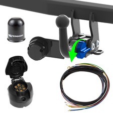 AHK Anhängerkupplung abnehmbar +7pol E-Satz für Suzuki Jimny 3 III SN 98-18