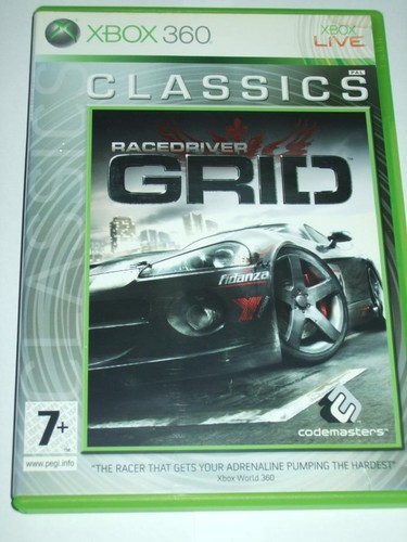 Racedriver grid xbox 360 - grid,
