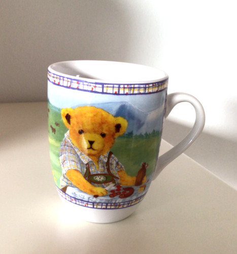 Tasse teddybär bär - tasse,