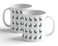 Tasse bedruckt - Hirsche -