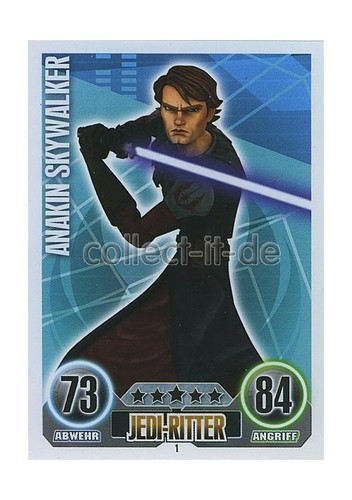Force attax anakin - force,
