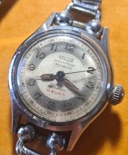  Relide Automatic 21 Jewels Swiss Made Uhr läuft nicht UNRUH OK 