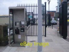 Foto 6x4 Telefonkiosk am Isle of Man Fährterminal Seacombe c2008