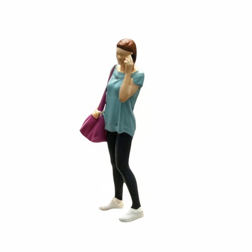 Telefonfigur mit rucksack teal - rucksack,
