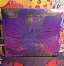 Pokémon Karmesin & Purpur Pokemon Miraidon Top Trainer Box Deutsch OVP Sealed