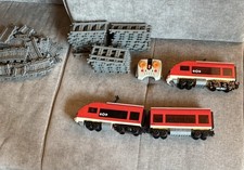 Lego City Eisenbahn mit Schienen und Weichen