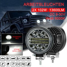 2 x 102W LED Fernscheinwerfer