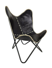 Premium Leder Schmetterling