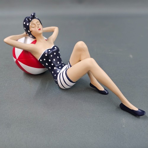 Pinup badefrau deko figur - pinup,