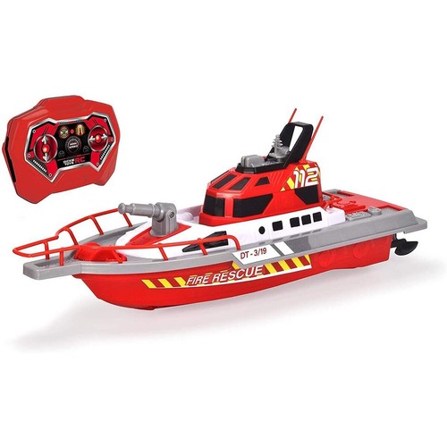 Dickie toys fire boat - toys, rc