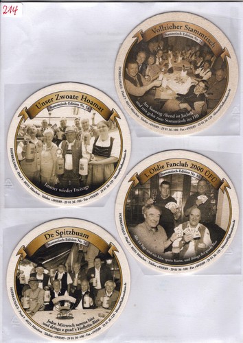 Serien bierdeckel - ,
