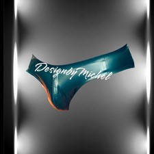 Latex-Slip In Metallic Pewter