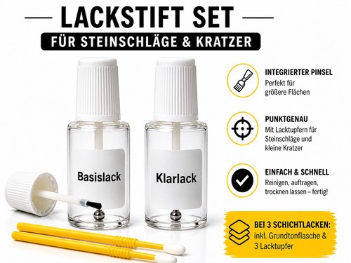 Lackstift set für mercedes - set, mb
