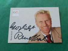 Rene Koch  ,   Fernsehen , Kino ,  Autogrammkarte 