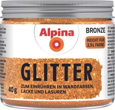 Alpina kreativ glitter bronze