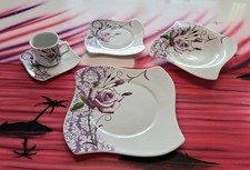 Tullip Geschirrset T (30.tlg) Tafelservice +  Kaffeeservice , 6 Personen 