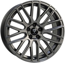 MB Design Felge KV4 7.5Jx18 ET45 5x112 MATTGRAU für VW Beetle T4 Caddy E-Golf EO