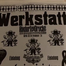 Ausstellungsplakat von Uwe
