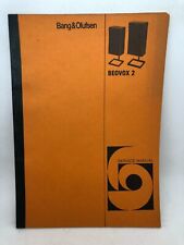 Original Bang & Olufsen Serviceanleitung für Beovox 2