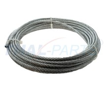 10m Drahtseil 3mm 6x7