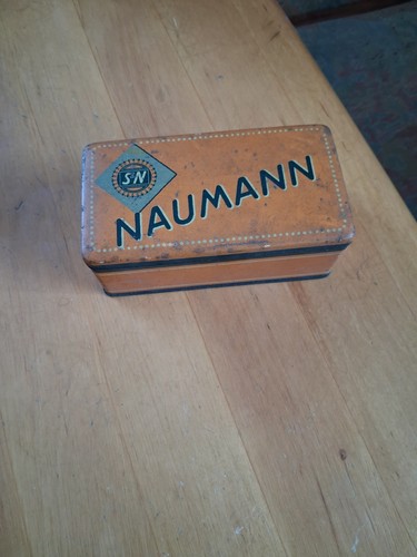 ältere blechdose n naumann - s,