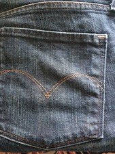 Damen Jeans LEVIS  Demi Curve Skinny W30/32 Dunkelblau Neu