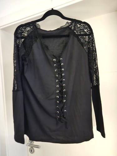 Spitzenshirt zum schnüren - zum,