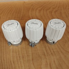 3  x  DANFOSS Thermostatkopf 271974 weiß